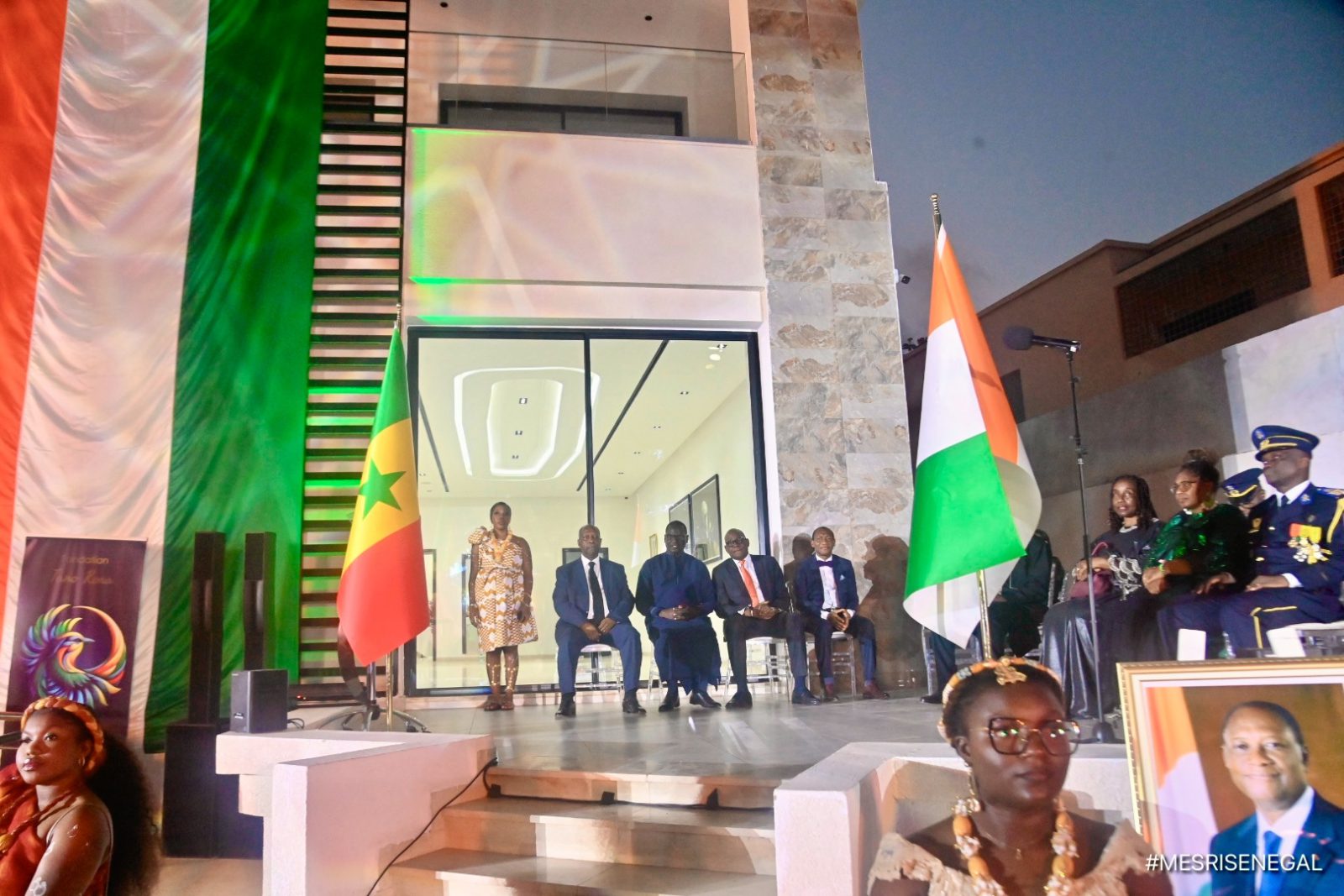 Cérémonie officielle marquant le 65e anniversaire de l’indépendance de la République de Côte d’Ivoire