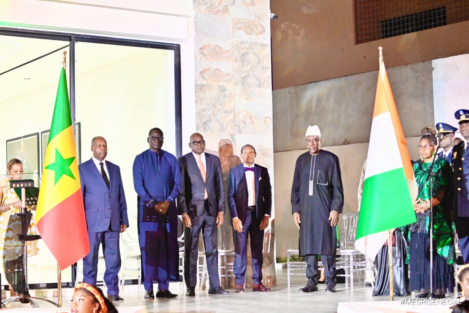Cérémonie officielle marquant le 65e anniversaire de l’indépendance de la République de Côte d’Ivoire