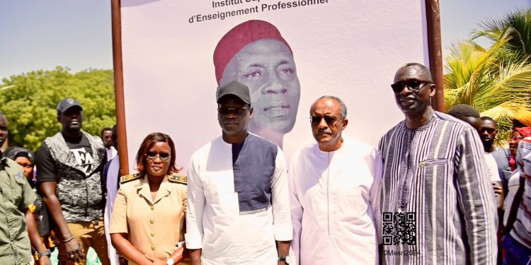 Visite du MESRI à l’ISEP Abdoulaye LY de Thiès