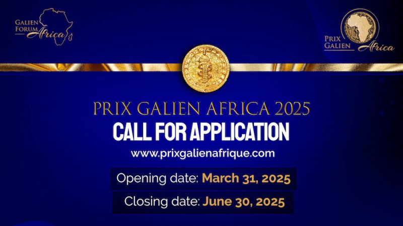 Appel à candidature pour la 5e Edition du «Prix Galien Afrique»