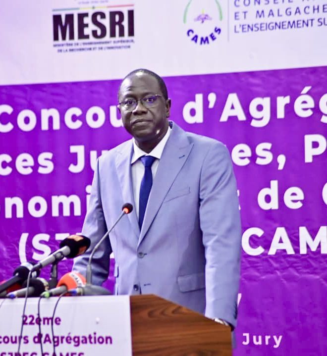 Ouverture à Dakar de la 22ᵉ édition du concours d’agrégation du CAMES