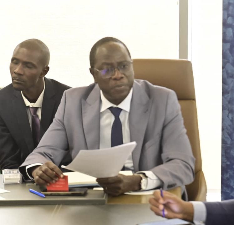 Audience conjointe avec le Ministère de l’Éducation nationale, une délégation de la Fondation Tony Elumelu (TEF) et de la United Bank for Africa (UBA)