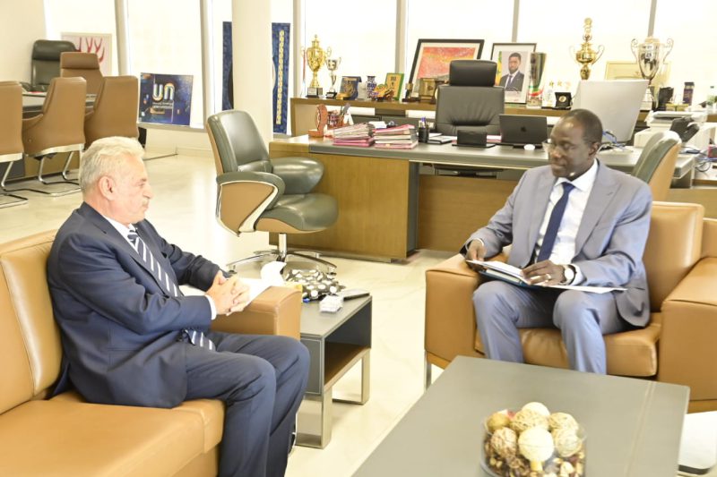 Audience avec l’Ambassadeur de la République de Palestine au Sénégal