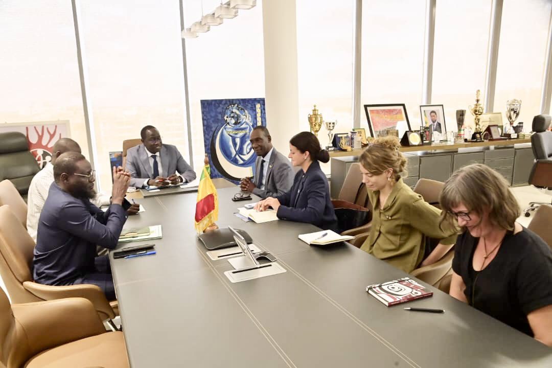 Audience avec l’Ambassadeur de la République de Palestine au Sénégal