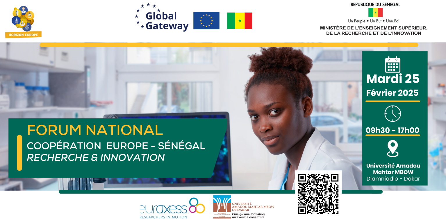 Forum National : Coopération Europe-Sénégal Recherche & Innovation