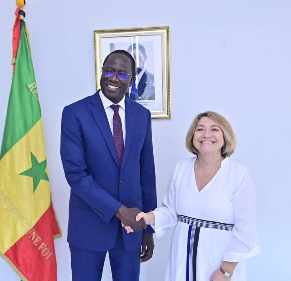 Audience avec Son Excellence Madame l’Ambassadrice de France au Sénégal