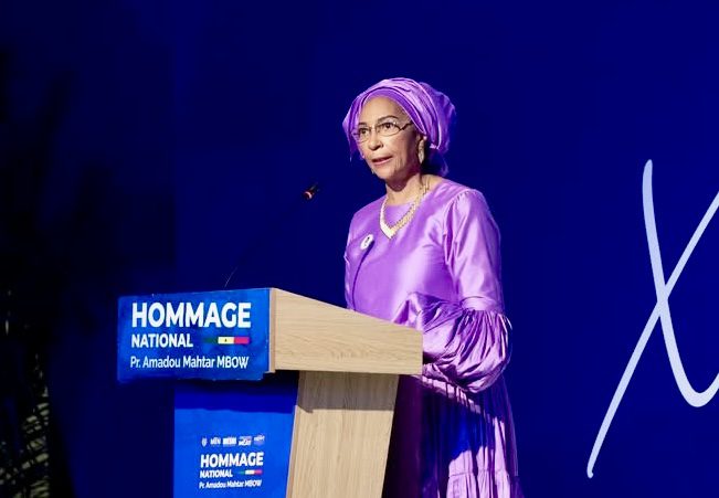 Hommage national au Professeur Amadou Mahtar Mbow