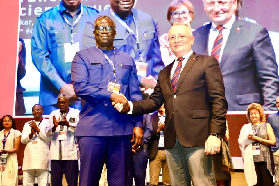 Élection du Professeur Alioune Badara KANDJI à la présidence de l’Agence universitaire de la Francophonie (AUF)
