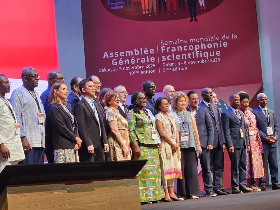 Élection du Professeur Alioune Badara KANDJI à la présidence de l’Agence universitaire de la Francophonie (AUF)
