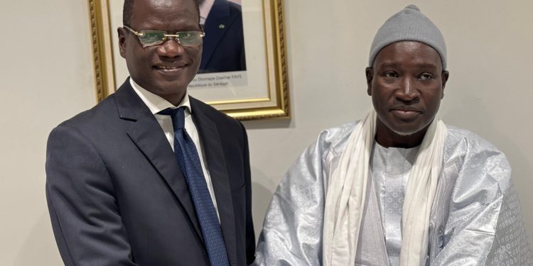 Audience avec le Recteur du Complexe Cheikh Ahmadoul Khadim de Touba, Serigne Ahmadou Badaoui MBACKÉ