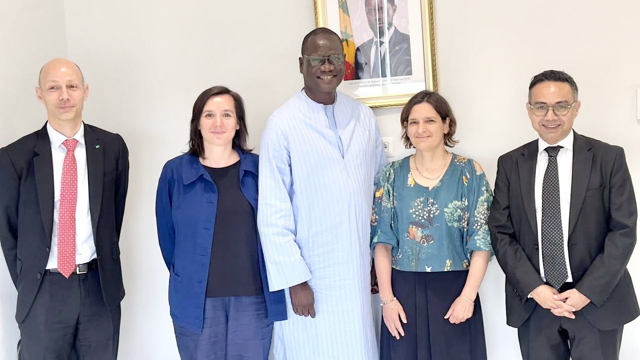 Audience avec une délégation de l’Agence Française de Développement (AFD) au Sénégal