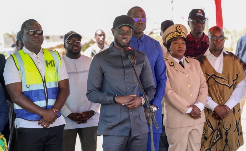 Pose première pierre de l’ISEP Industrie de Bandafassi à Kédougou
