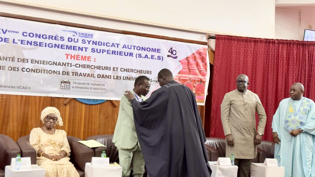 Ouverture du 15ᵉ Congrès ordinaire du Syndicat Autonome de l’Enseignement Supérieur (SAES)