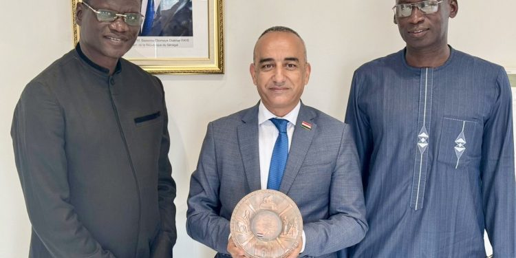 Audience avec le Chargé d’affaires de l’ambassade de la République d’Irak monsieur Mohamed Khalifaf A. Jaleel AbdelalimJaleel.