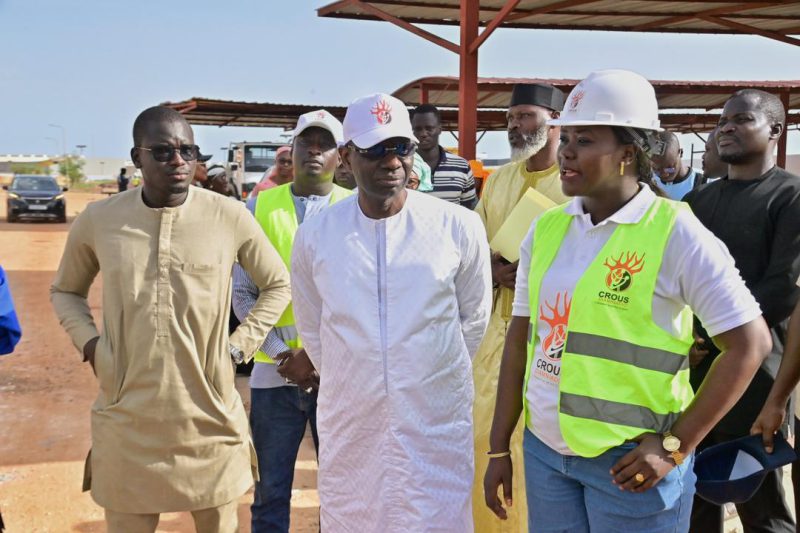 [VIDÉO] JOJ 2026 : Dr Boubacar Camara visite le chantier du CROUS de Diamniadio