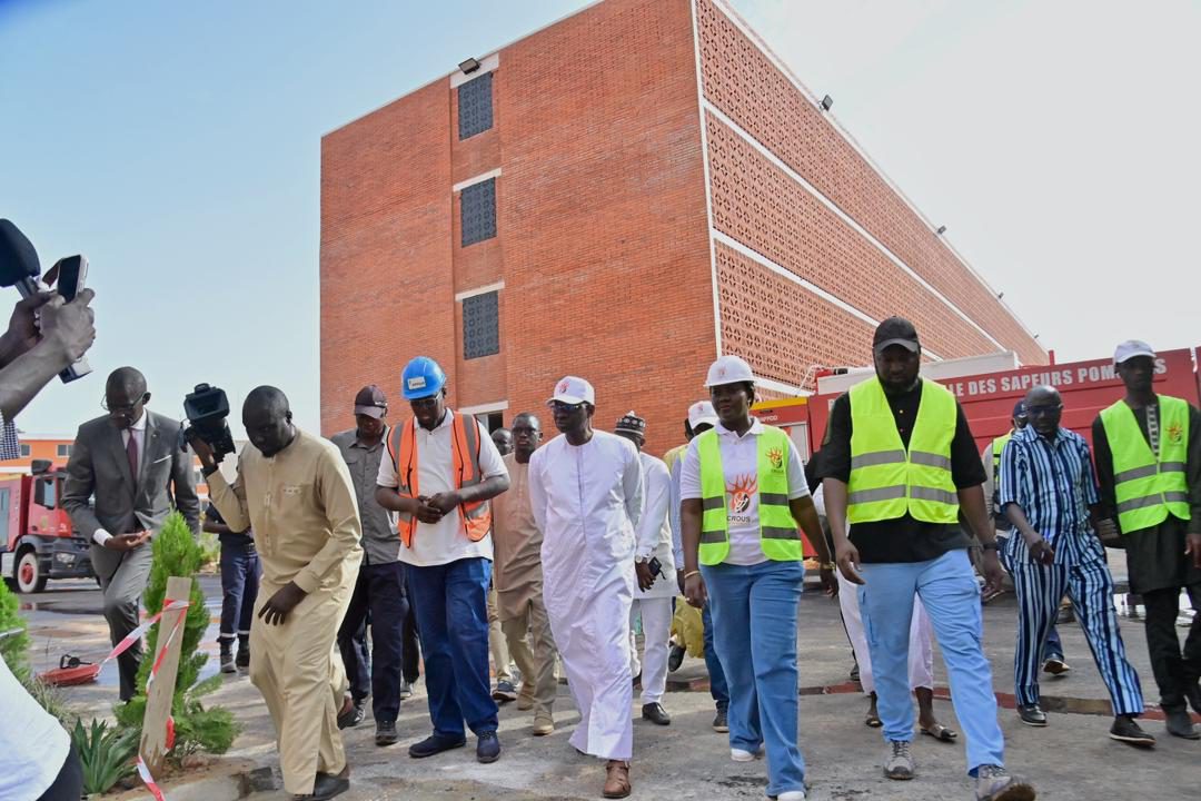 JOJ 2026 : Dr Boubacar Camara visite le chantier du CROUS de Diamniadio