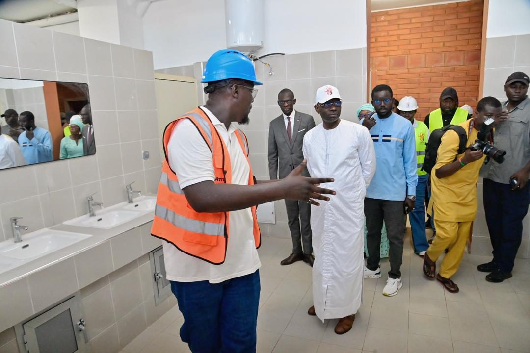 JOJ 2026 : Dr Boubacar Camara visite le chantier du CROUS de Diamniadio