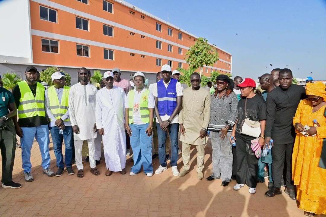 JOJ 2026 : Dr Boubacar Camara visite le chantier du CROUS de Diamniadio