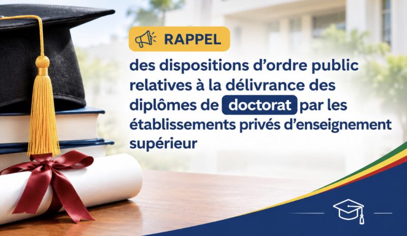 Diplômes de doctorat : rappel des règles applicables