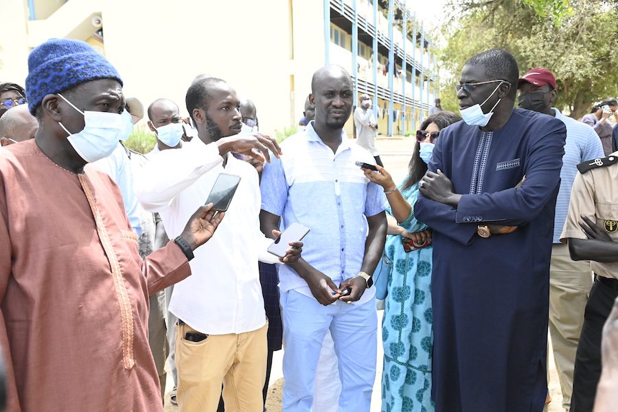 Le chantier de l’Université Amadou Mahtar Mbow sera bientôt relancé