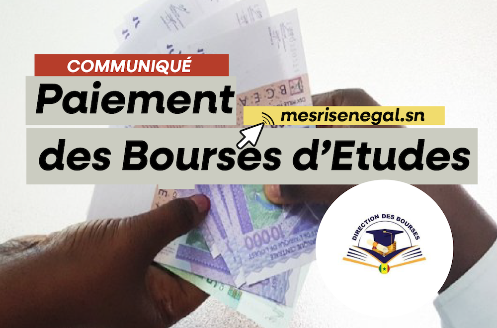 Bourses: Paiement des réclamations de novembre à juin de l’année académique 2025-2026