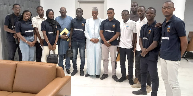 Le MESRI a reçu la coordination des étudiants de l’université Amadou Mahtar Mbow