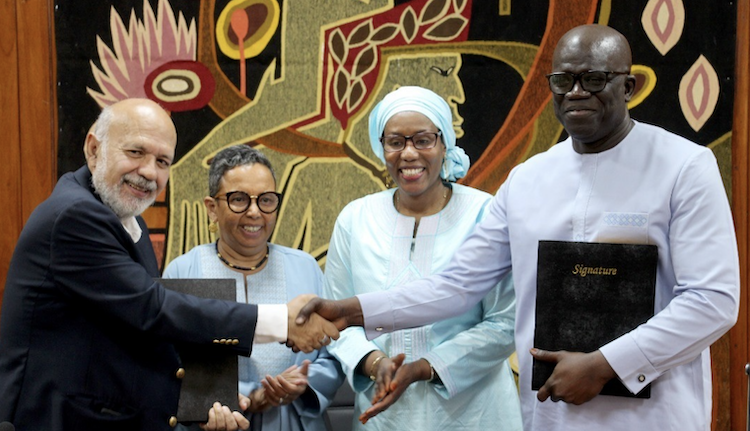 Signature de convention entre UCAD et une université colombienne