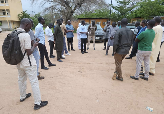 Visite des campus universitaires de Bambey, Ngoundiane et Diourbel
