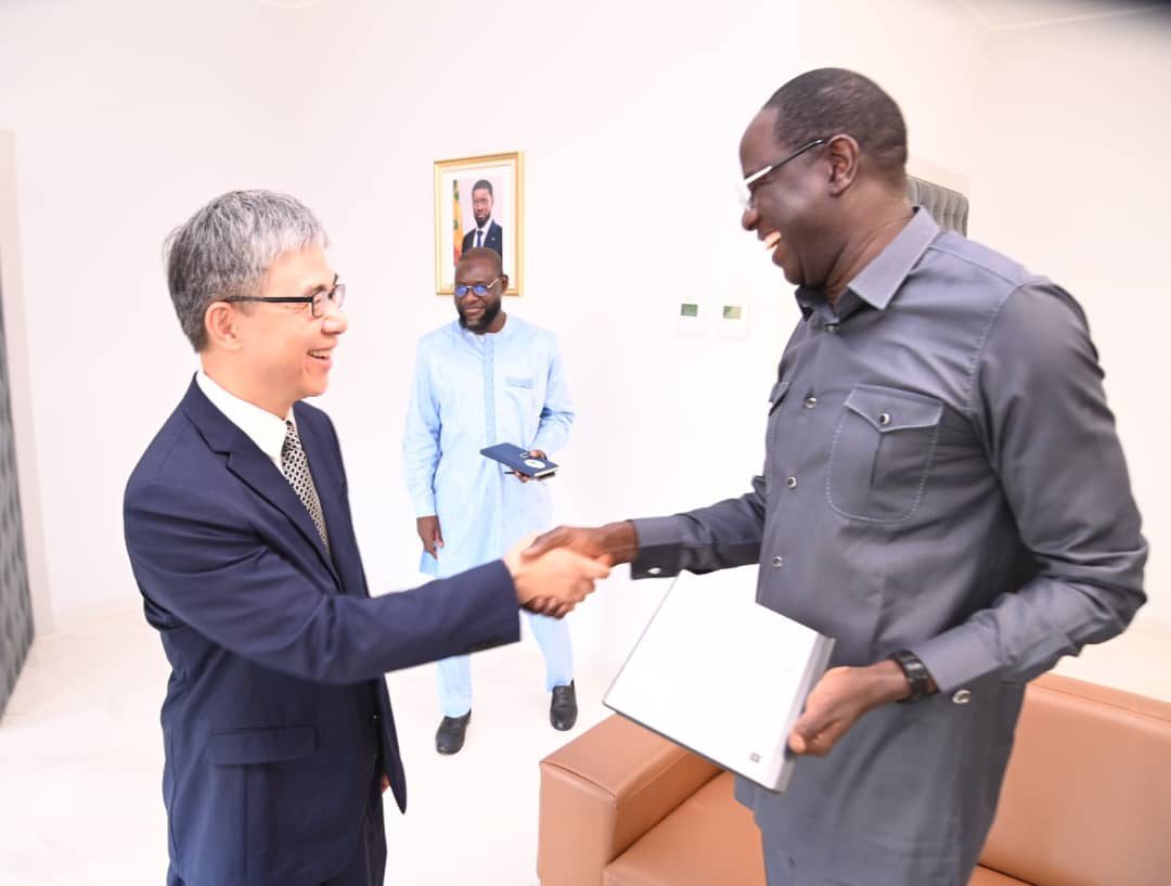 Audience avec l’Ambassadeur de Chine au Sénégal