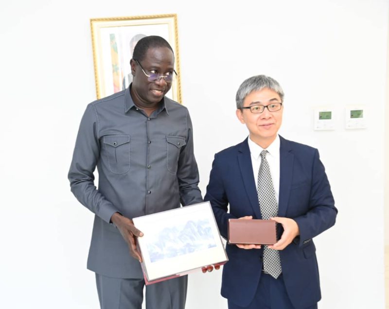 Audience avec l’Ambassadeur de Chine au Sénégal