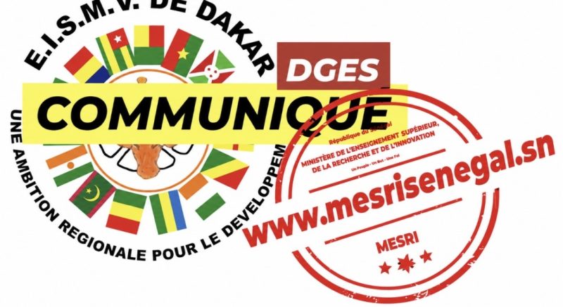 Admission à l’École inter-États des sciences et médecine vétérinaires de Dakar : année académique 2026-2027