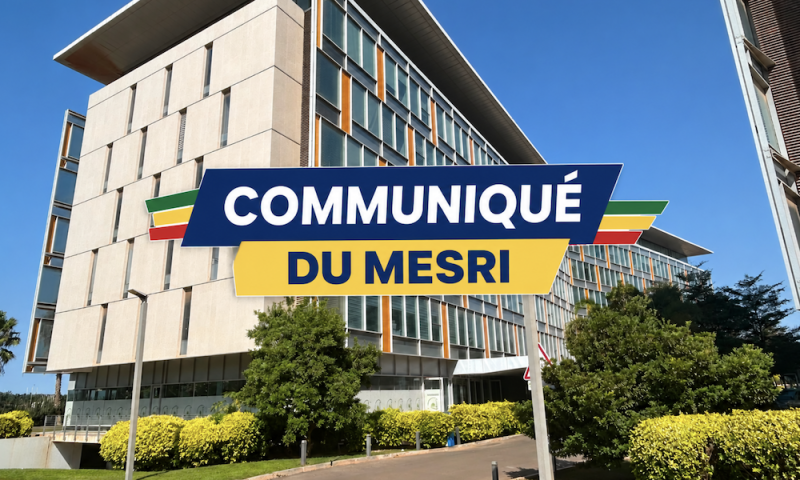 Communiqué du MESRI